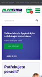 Mobile Screenshot of alfachem.cz